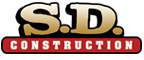 Logo SD Construction Pelham, NH - Gauntlet Creative Hudson MA USA Website Design Audio Engineering Podcast Production Media to Digital Graphic Design Media Solutions