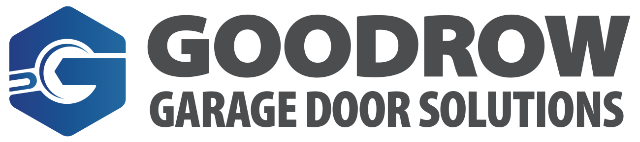 Logo Goodrow Garage Door Solutions - Gauntlet Creative Hudson MA USA Website Design Audio Engineering Podcast Production Media to Digital Graphic Design Media Solutions